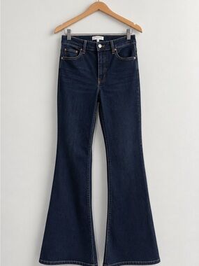🤍 Dynamite Dark Wash High Rise Flare Jeans – Size 31